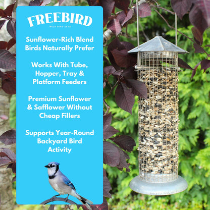 Songbird Sunflower & Safflower Blend – 6 lb