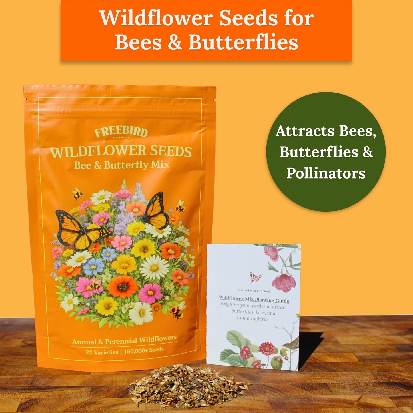Pollinator Wildflower Mix – 4 oz