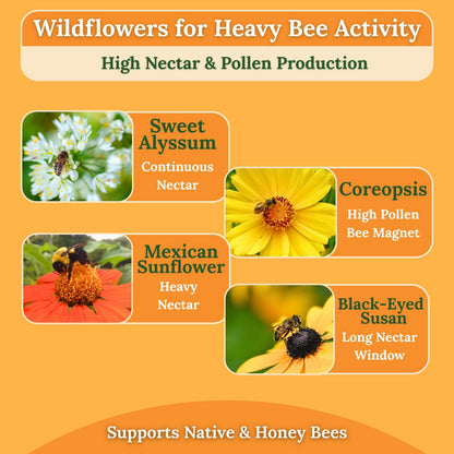 Pollinator Wildflower Mix – 4 oz