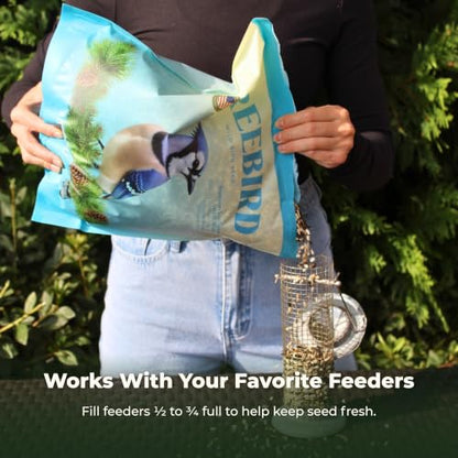 Freebird Premium Sunflower & Safflower Bird Seed for Outdoor Feeders - 6 lb