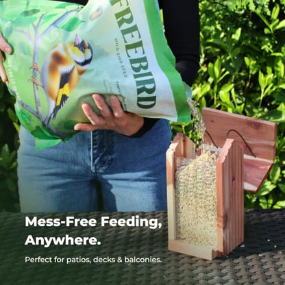 Freebird Premium No Mess Bird Seed for Outdoor Feeders - 7 lb