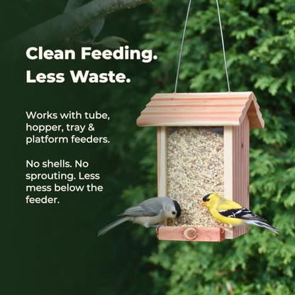 Freebird Premium No Mess Bird Seed for Outdoor Feeders - 7 lb